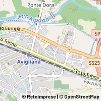Hartă Avigliana