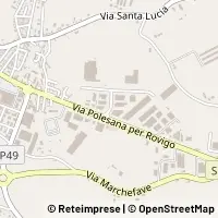 Karta Riva del Po