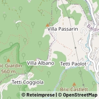 Map Baldissero Torinese