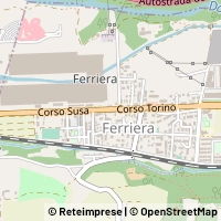 Mapa Buttigliera Alta