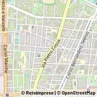 Mapa Torino