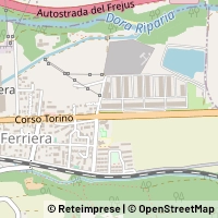 Mapa Buttigliera Alta