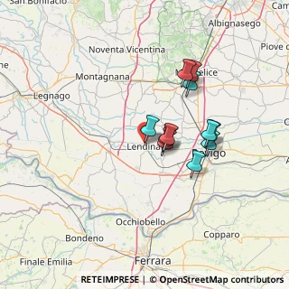Mappa Via Lorenzo Canozio, 45026 Lendinara RO, Italia (11.01182)