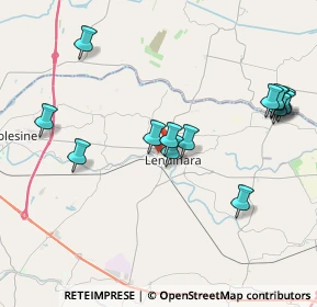 Mappa Via Lorenzo Canozio, 45026 Lendinara RO, Italia (4.22286)