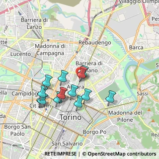 Mappa Corso Giulio Cesare, 10153 Torino TO, Italia (1.64571)