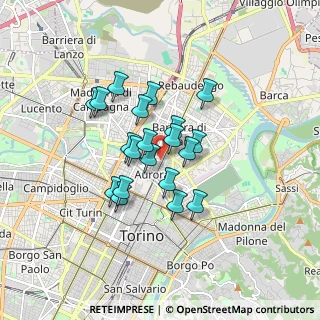 Mappa Corso Giulio Cesare, 10153 Torino TO, Italia (1.28)