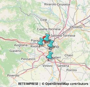 Mappa Strada Vicinale della Berlia, 10145 Torino TO, Italia (52.84833)