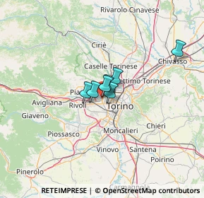 Mappa Strada Vicinale della Berlia, 10145 Torino TO, Italia (38.4575)