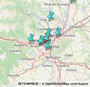 Mappa Strada Vicinale della Berlia, 10145 Torino TO, Italia (19.72083)