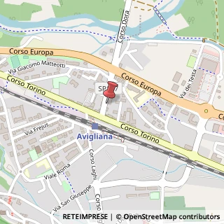 Mappa Corso Dora, 9, 10051 Avigliana, Torino (Piemonte)