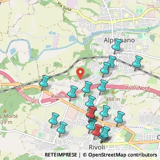 Mappa Via Avigliana, 10091 Alpignano TO, Italia (1.237)