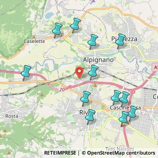 Mappa Via Avigliana, 10091 Alpignano TO, Italia (2.45417)