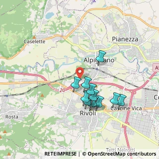Mappa Via Avigliana, 10091 Alpignano TO, Italia (1.60583)