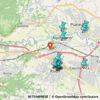 Mappa Via Avigliana, 10091 Alpignano TO, Italia (2.07417)
