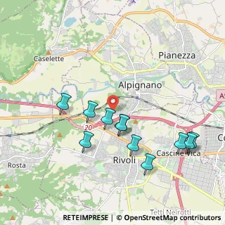 Mappa Via Avigliana, 10091 Alpignano TO, Italia (1.98455)