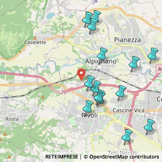 Mappa Via Avigliana, 10091 Alpignano TO, Italia (2.42929)