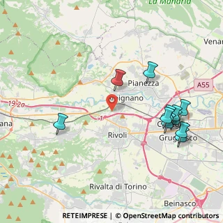 Mappa Via Avigliana, 10091 Alpignano TO, Italia (4.47818)