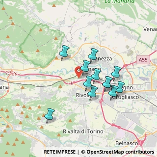 Mappa Via Avigliana, 10091 Alpignano TO, Italia (3.08333)