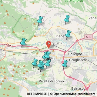Mappa Via Avigliana, 10091 Alpignano TO, Italia (4.00273)