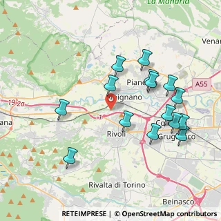 Mappa Via Avigliana, 10091 Alpignano TO, Italia (4.046)