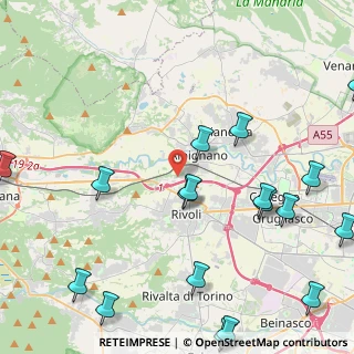 Mappa Via Avigliana, 10091 Alpignano TO, Italia (6.339)