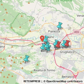 Mappa Via Avigliana, 10091 Alpignano TO, Italia (3.24455)