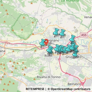 Mappa Via Avigliana, 10091 Alpignano TO, Italia (3.42267)