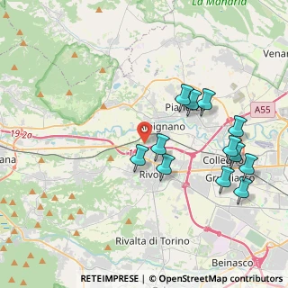 Mappa Via Avigliana, 10091 Alpignano TO, Italia (4.14333)