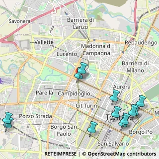 Mappa Corso Alessandro Tassoni, 10141 Torino TO, Italia (3.03667)