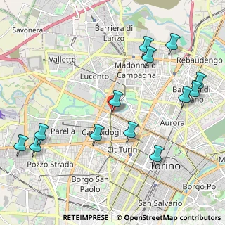Mappa Corso Alessandro Tassoni, 10141 Torino TO, Italia (2.50846)