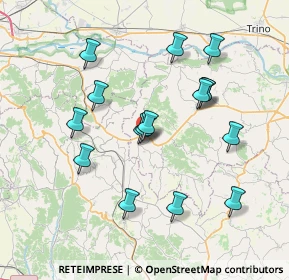 Mappa Via Torino, 15020 Murisengo AL, Italia (7.09563)