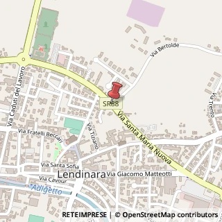 Mappa Via S. Maria Nuova, 68, 45026 Lendinara, Rovigo (Veneto)