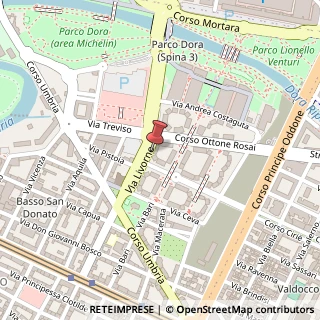 Mappa Via Livorno, 38, 10144 Torino, Torino (Piemonte)