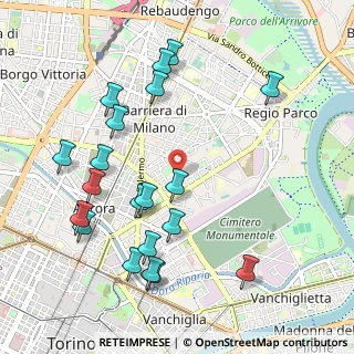 Mappa Via Ruggero Leoncavallo, 10154 Torino TO, Italia (1.142)