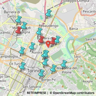 Mappa Via Ruggero Leoncavallo, 10154 Torino TO, Italia (2.00647)