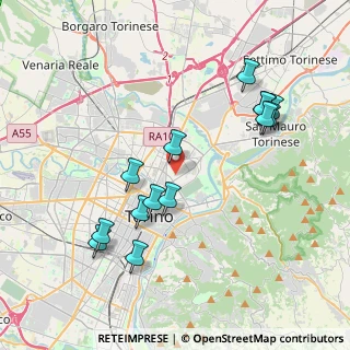 Mappa Via Ruggero Leoncavallo, 10154 Torino TO, Italia (4.06429)