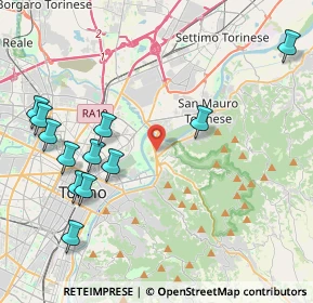 Mappa Lungo Stura Lazio, 10132 Torino TO, Italia (4.86333)
