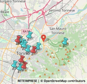 Mappa Lungo Stura Lazio, 10132 Torino TO, Italia (4.64385)