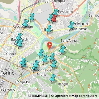 Mappa Lungo Stura Lazio, 10132 Torino TO, Italia (2.262)