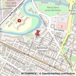 Mappa Via Avellino, 28, 10144 Torino, Torino (Piemonte)