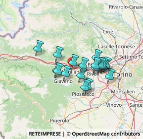 Mappa Via Carnino, 10051 Avigliana TO, Italia (10.04444)