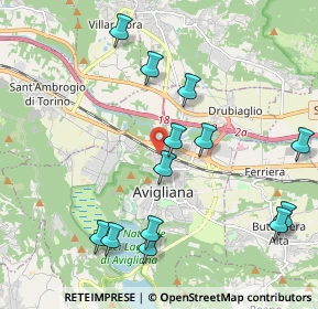 Mappa Via Carnino, 10051 Avigliana TO, Italia (2.24231)