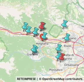 Mappa Via Carnino, 10051 Avigliana TO, Italia (6.03714)