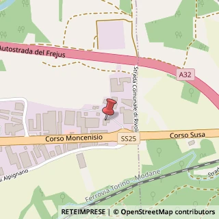 Mappa Strada Prasecco, 5, 10090 Rosta, Torino (Piemonte)