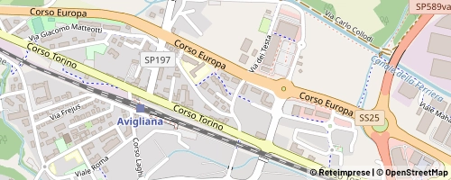 Mappa Avigliana