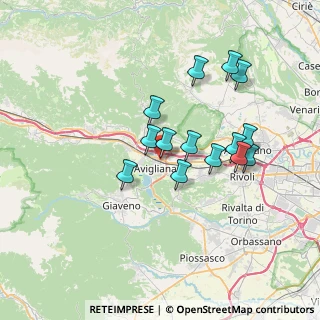 Mappa Via dei Testa, 10051 Avigliana TO, Italia (6.23071)