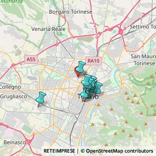Mappa Via Livorno, 10144 Torino TO, Italia (2.39182)