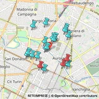 Mappa Lungo Dora Napoli, 10152 Torino TO, Italia (0.7815)
