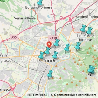 Mappa Lungo Dora Napoli, 10152 Torino TO, Italia (4.89167)