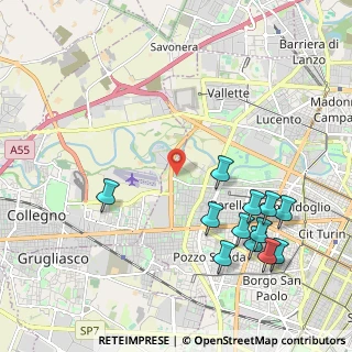 Mappa Via servais, 10146 Torino TO, Italia (2.43417)
